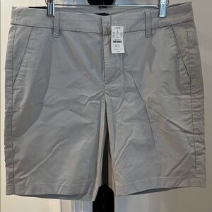 J. Crew Light Gray Chino Shorts Size 12